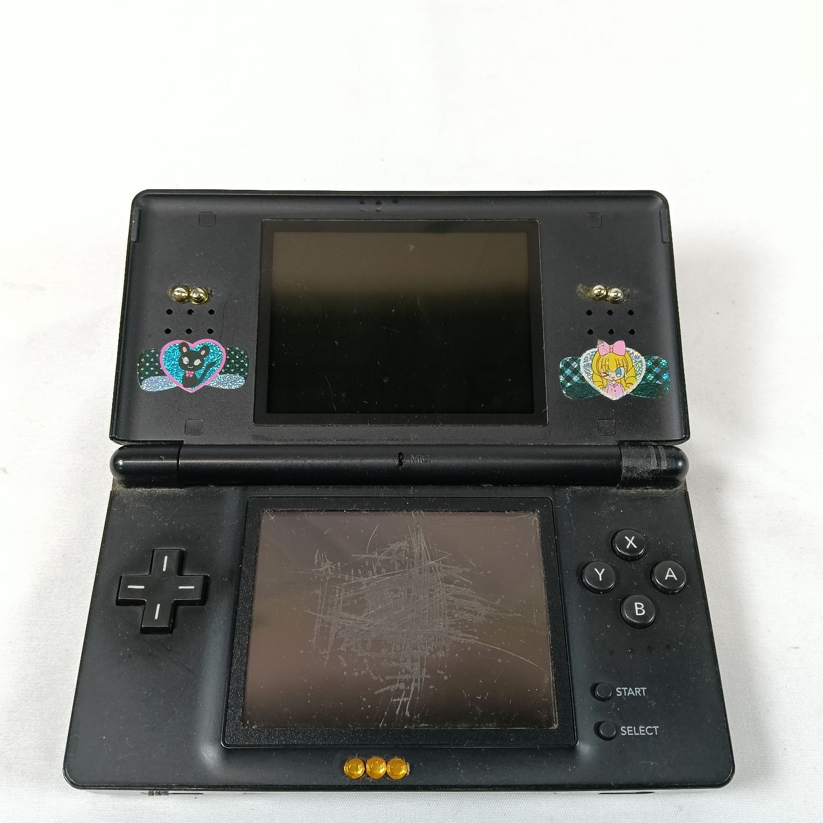 動作確認済み 任天堂 ニンテンドーDS Lite 本体 ジェットブラック 画面 