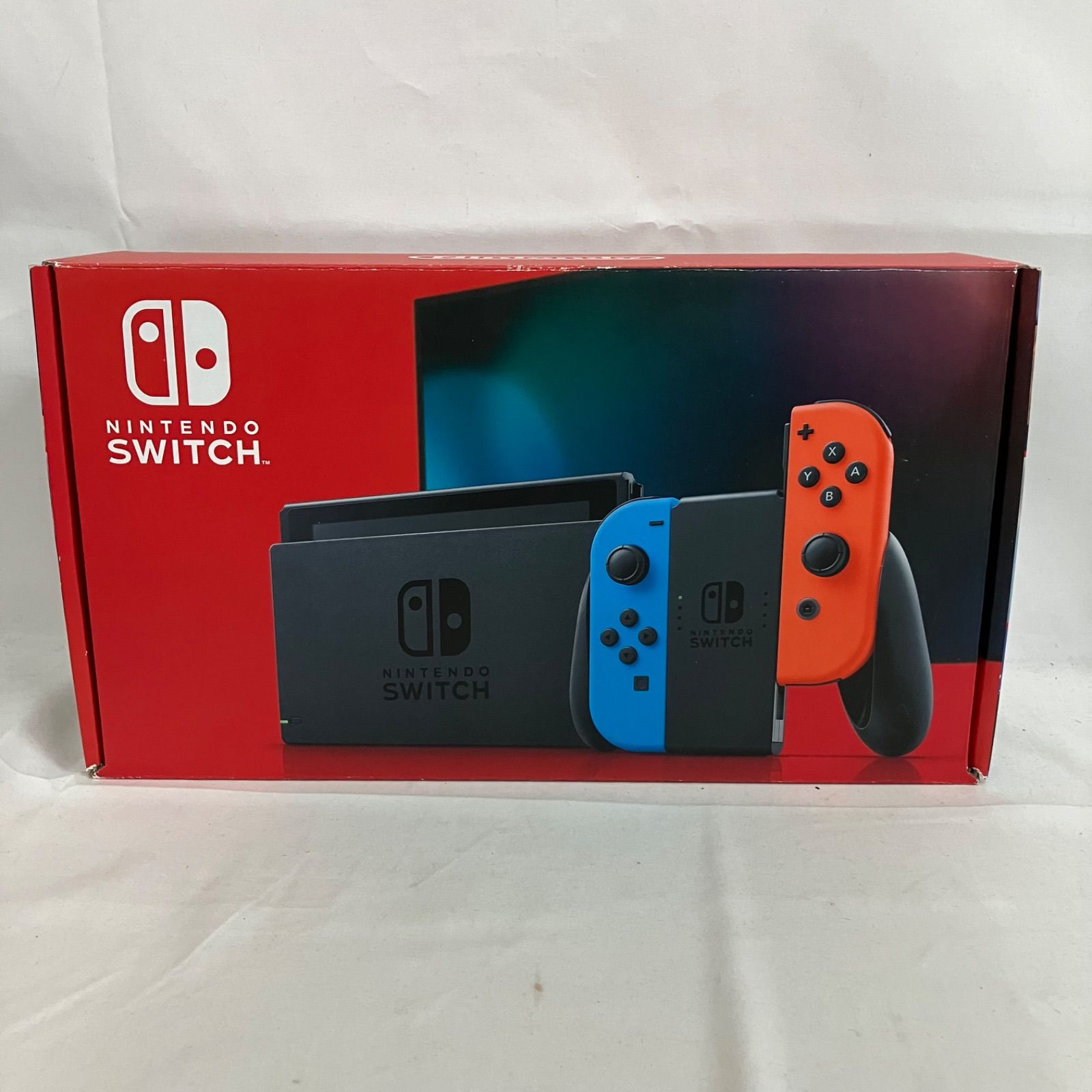 中古 Nintendo Switch 本体 スイッチ バッテリー強化版 ネオン YD1033