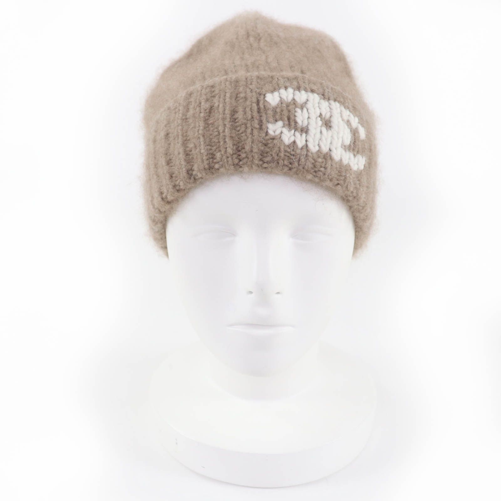 極美品☆CHANEL シャネル 25B カシミヤ100％ ココマーク ニット