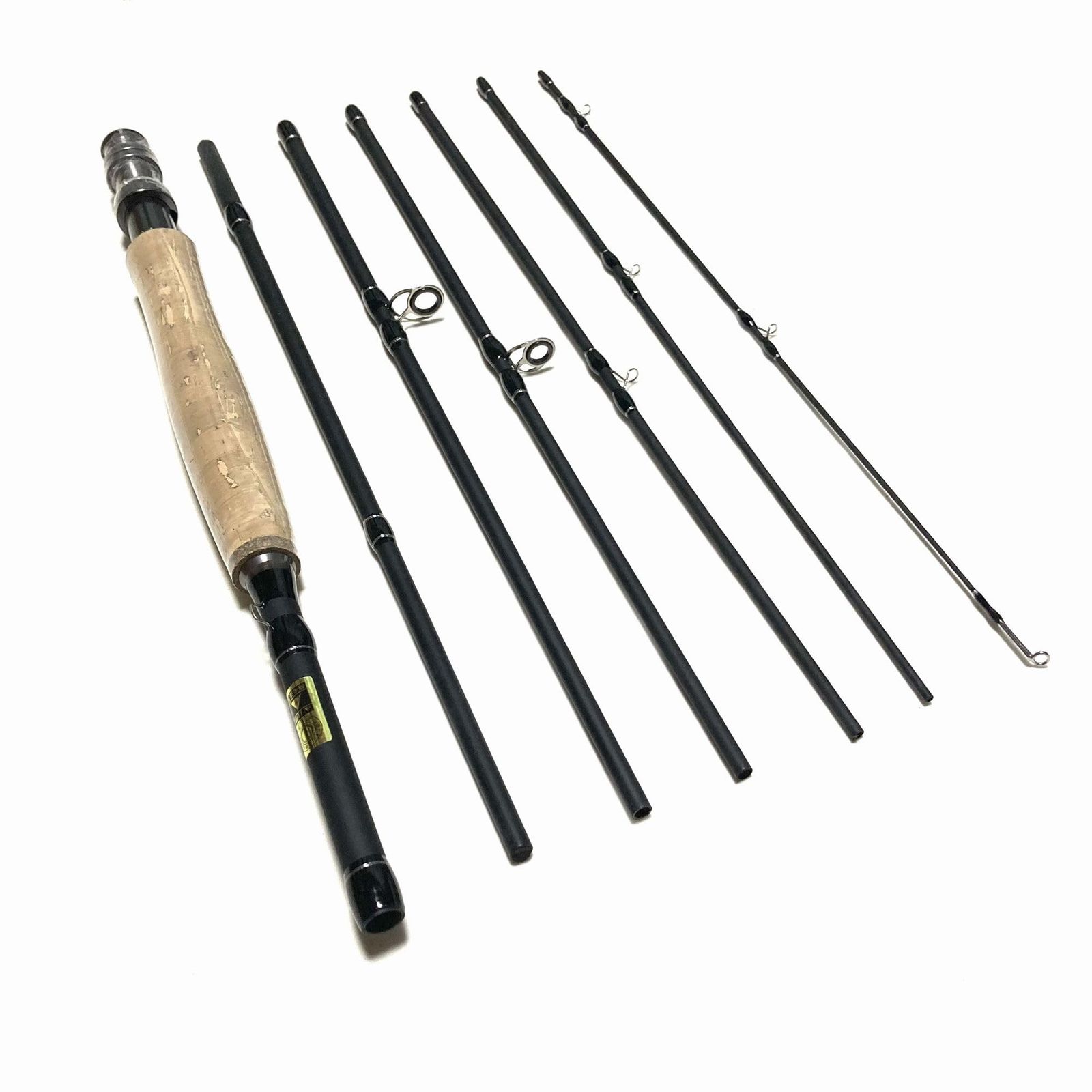 8フィート フライロッド 7ピース 5|6 8 ft 5番 6番 渓流 岩魚 ニジマス 山女 アマゴ ブラウントラウト エリアトラウト 管理釣り場 トラベルロッド フライパックロッド 並行輸入品 ftフライロッド7ピース