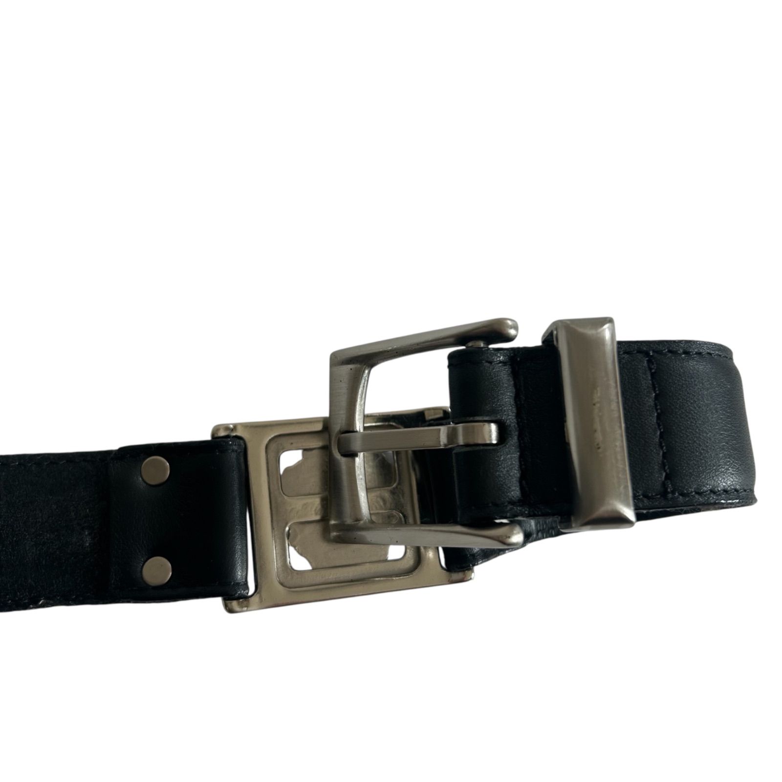 GIANNI VERSACE ジャンニヴェルサーチェ ベルト ブラック メンズ