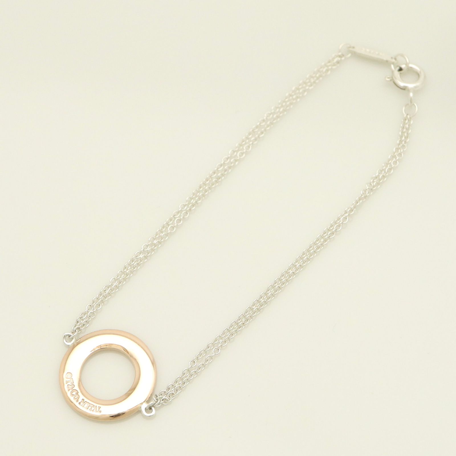 Tiffany 1837 ルベドメタル　サークル ブレスレット 925シルバー Tiffany 1837 サークル ブレスレット ルベドメタル シルバー 925