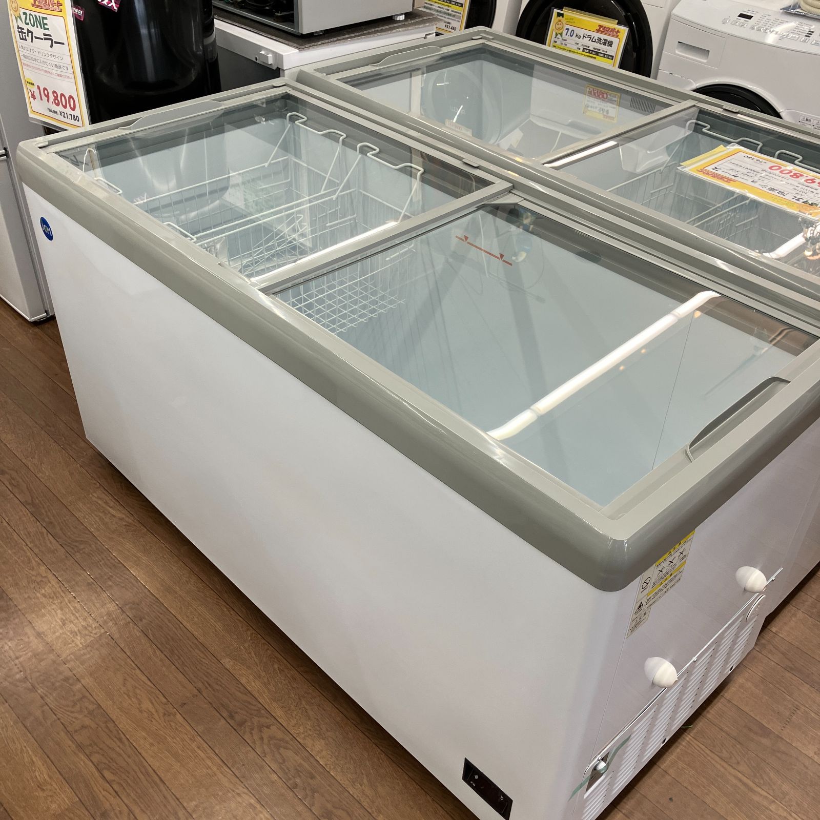 本州のみ発送】JCM 373L冷凍ショーケース JCMCS-373F 冷凍庫（A1-82）T