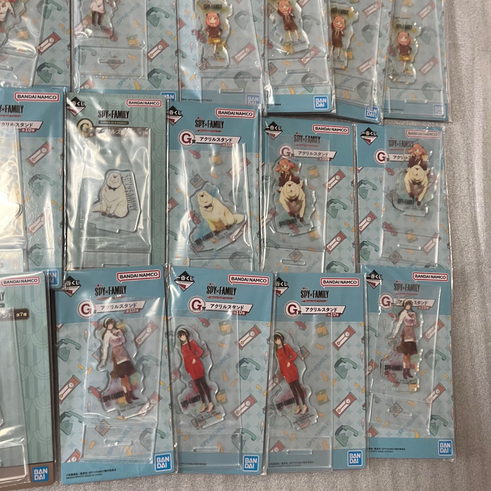 スパイファミリー SPY×FAMILY まとめ売り アクリルスタンド 221222134