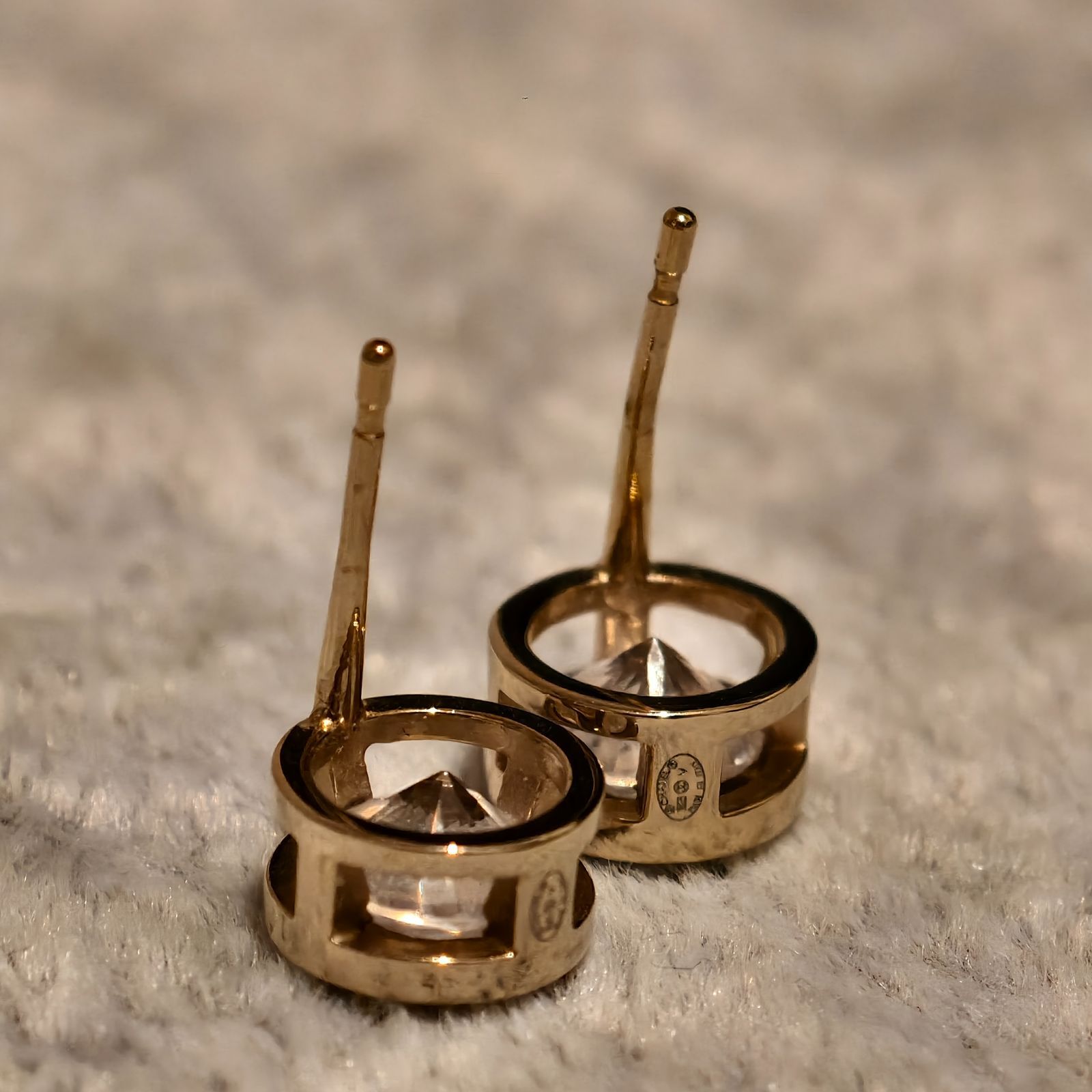 シャネル CHANEL ピアス CCマーク メタル＆ストラス ラインストーン 