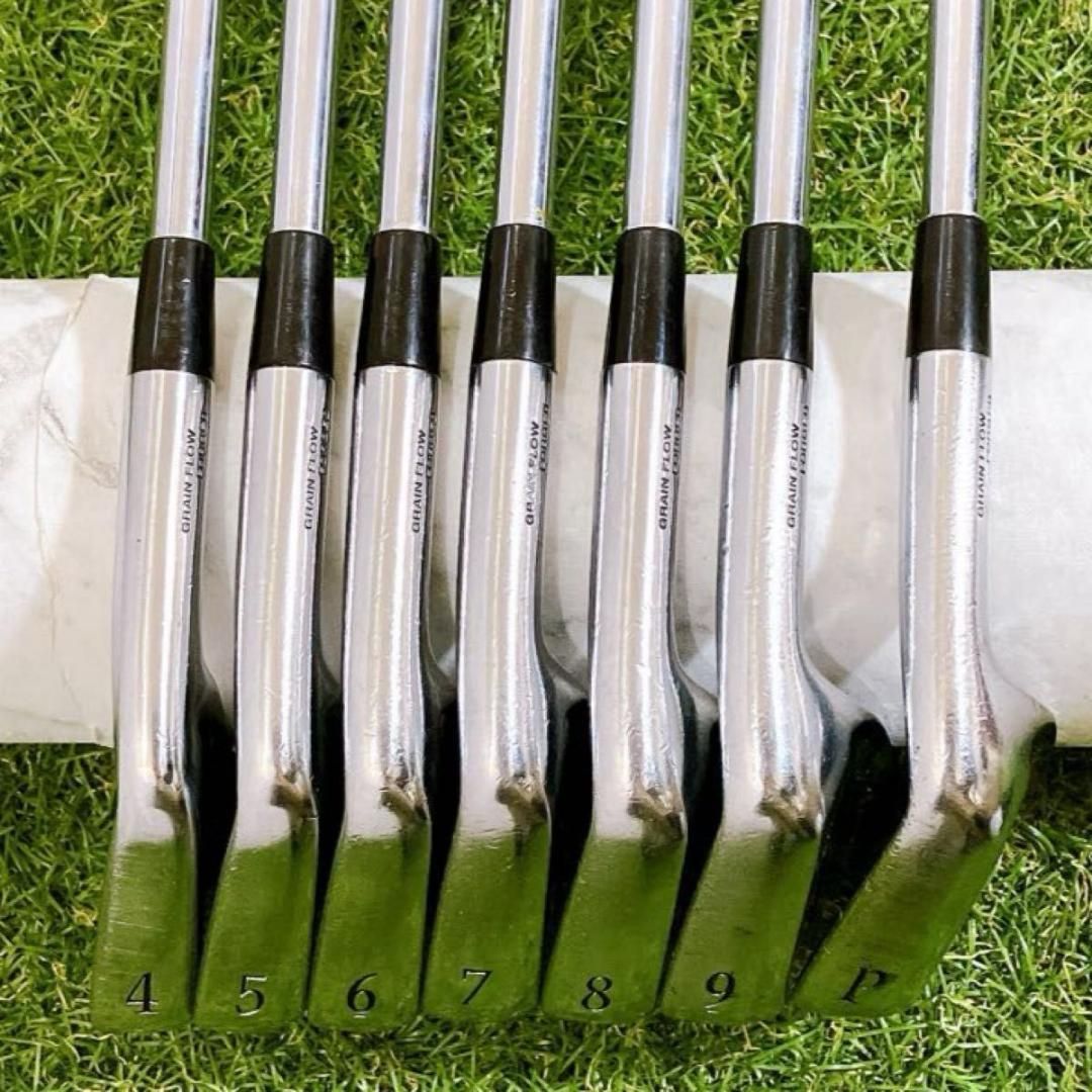 MIZUNO MP-33 ミズノ メンズアイアン 7本 右 S マッスルバック - メルカリ