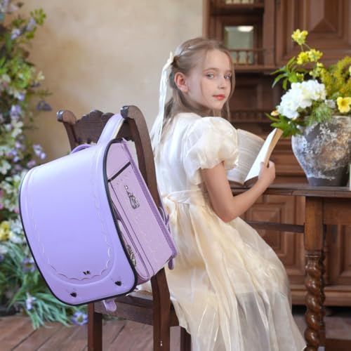 ランドセル 女の子 軽量 オシャレ A 4 おまけ付 人工皮革 大容量 通気性 ワンタッチロック 6年保証 7 b 0 f 3 cd