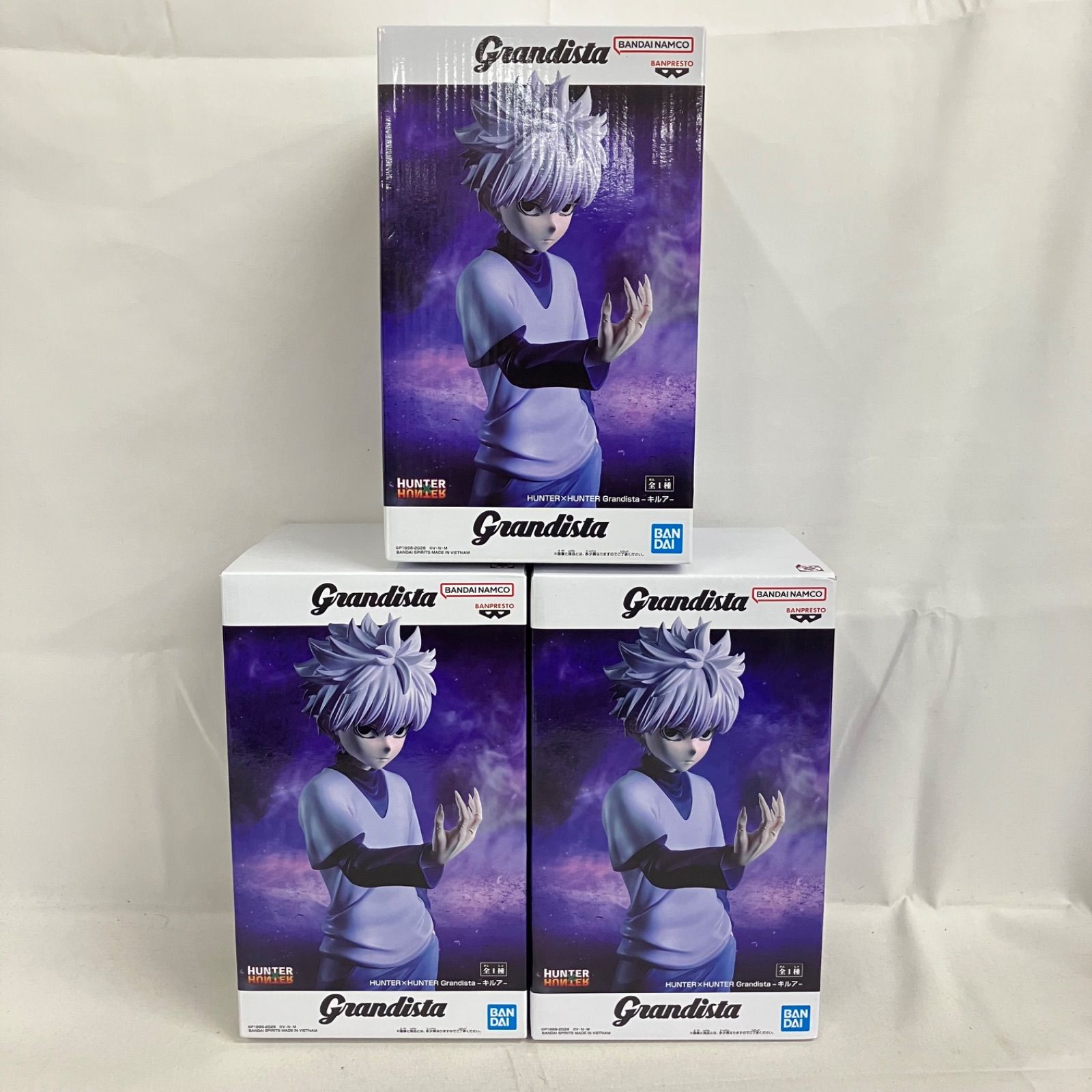 未開封 ハンターハンター Grandista キルア フィギュア 3個セット