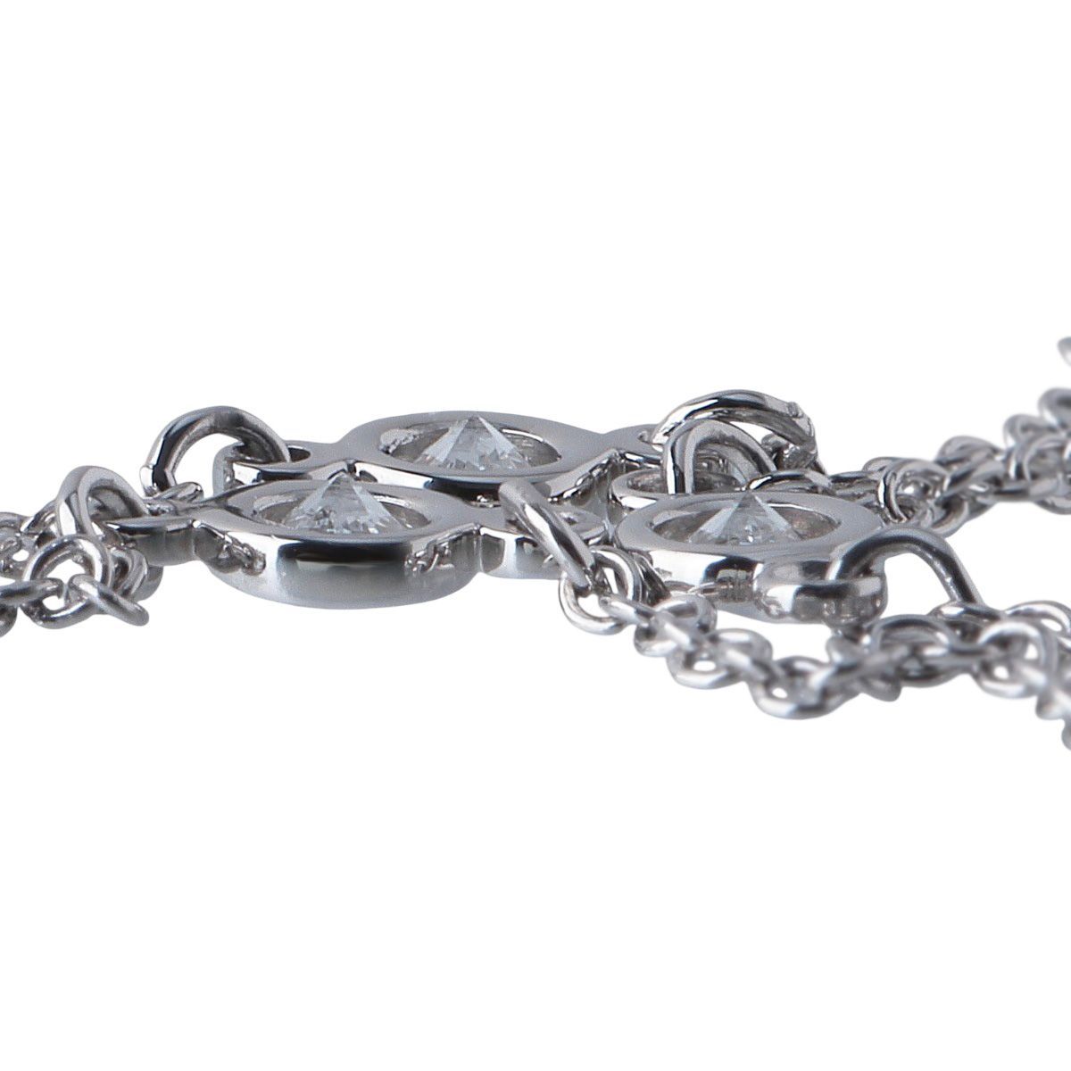 ティファニー バイザヤード ブレスレット 3ポイントダイヤ 枠3.2mm