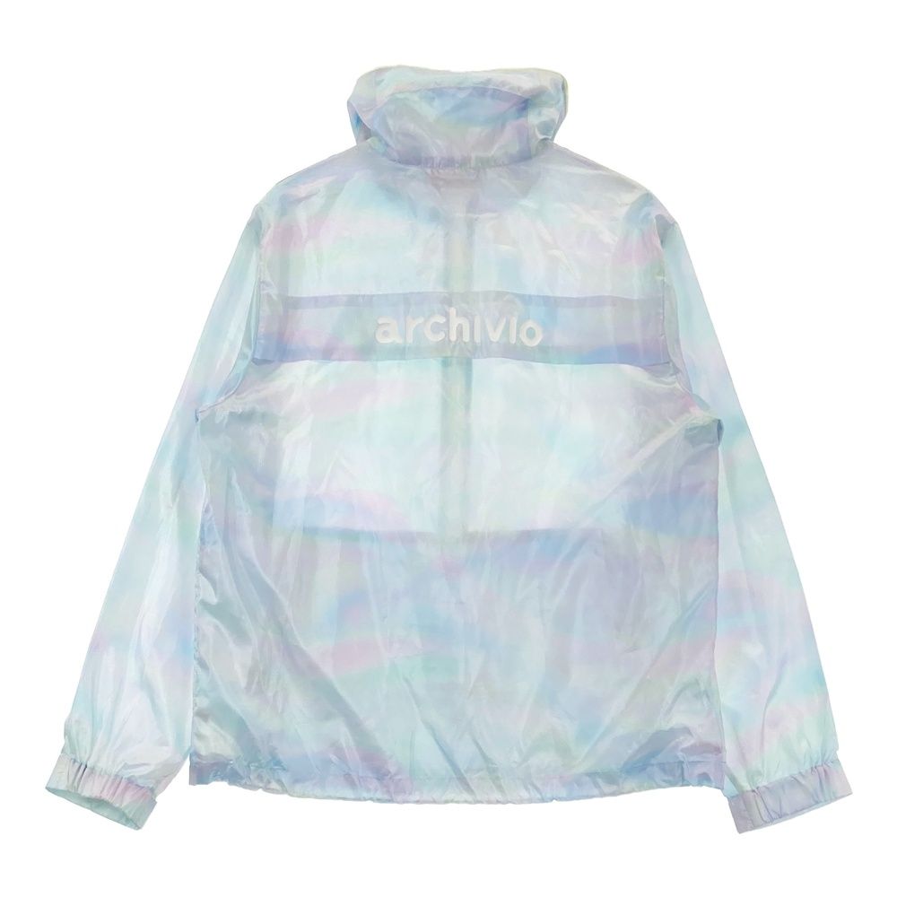 アルチビオ 中綿 ジャケット ジップ 水玉 ゴルフウェア ブルゾン 保温