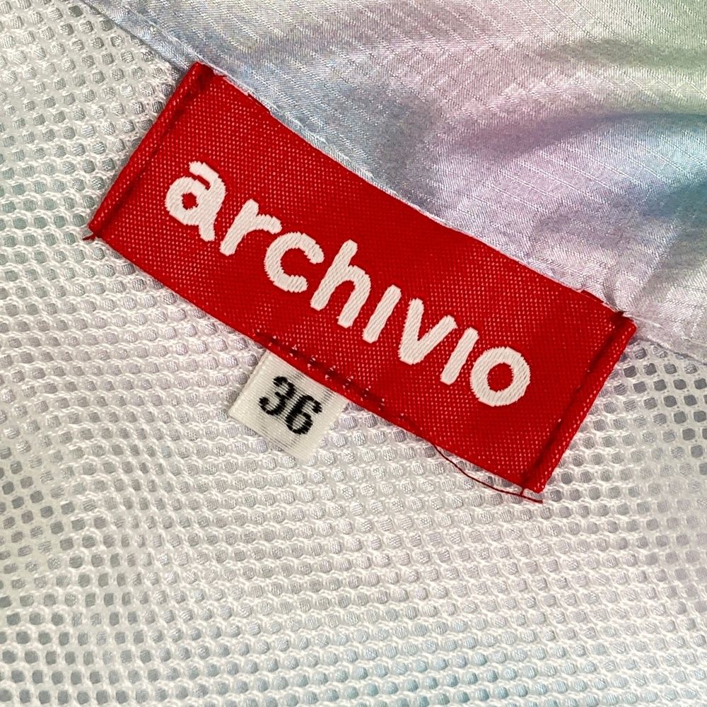 サイズ：36 ARCHIVIO アルチビオ 長袖 ハーフジップブルゾン 薄手