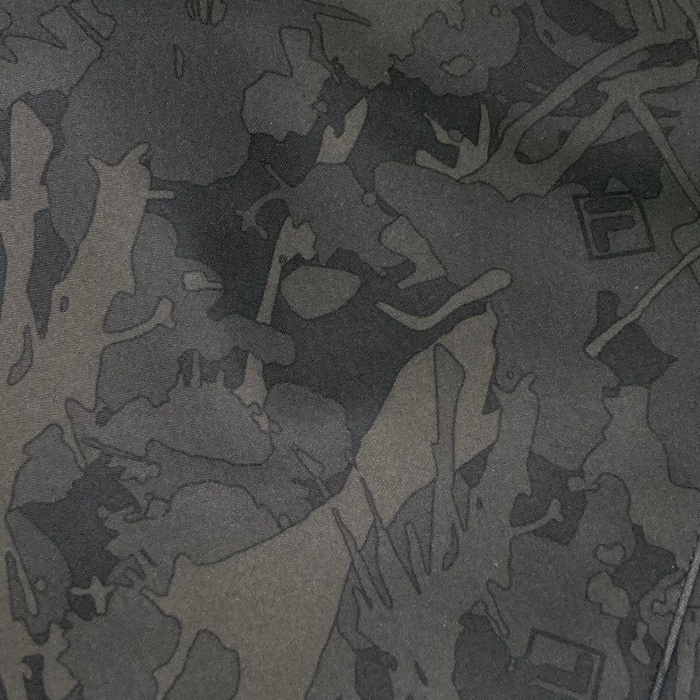 美品　FILA GOLF ウェアー　セットアップ　ブラック　総柄　Mサイズ FILA セットアップ FILA セットアップ ゴルフウェア FILA（フィラ）の