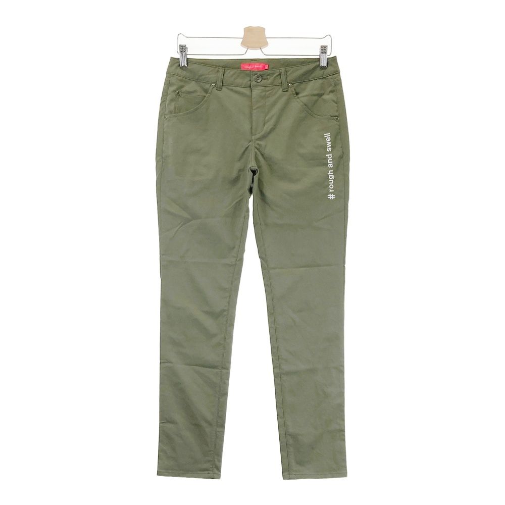 サイズ：L ROUGH&SWELL ラフアンドスウェル ロングパンツ カーキ系