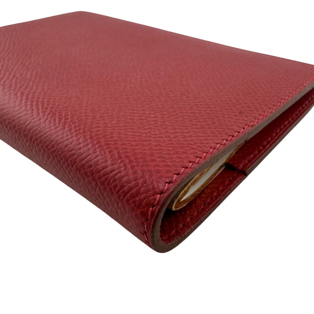  HERMES エルメス アジェンダGM 手帳 レッド ユニセックス その他 キッチン 日用品 その他