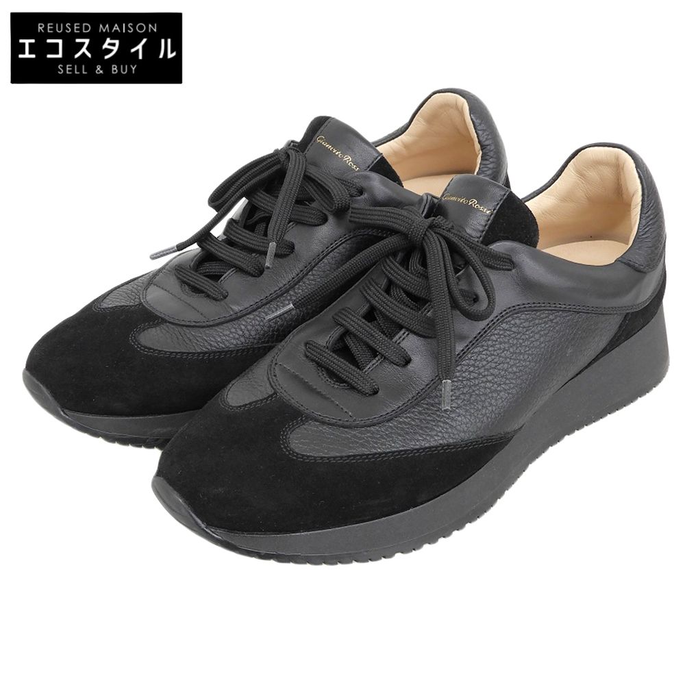 Gianvito Rossi ジャンヴィトロッシ 美品 レザー×スエード GRAND PRIX