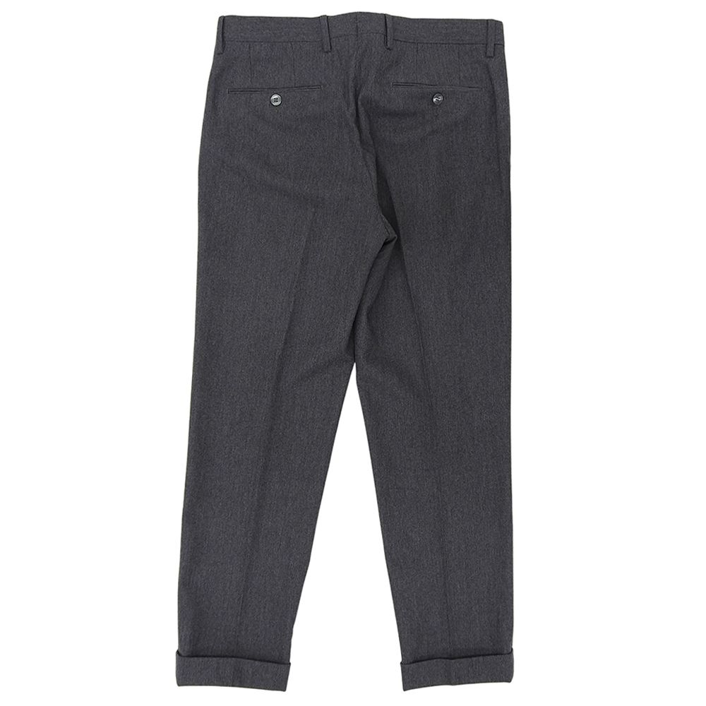 GERMANO ジェルマーノ 美品 1タック ワイド スラックス ウール