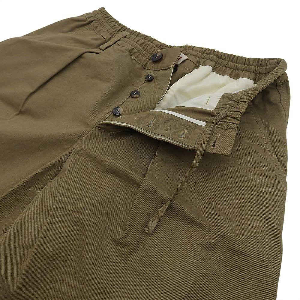 MARNI マルニ 美品 コットンギャバジンシャーリング1Pテーパードパンツ