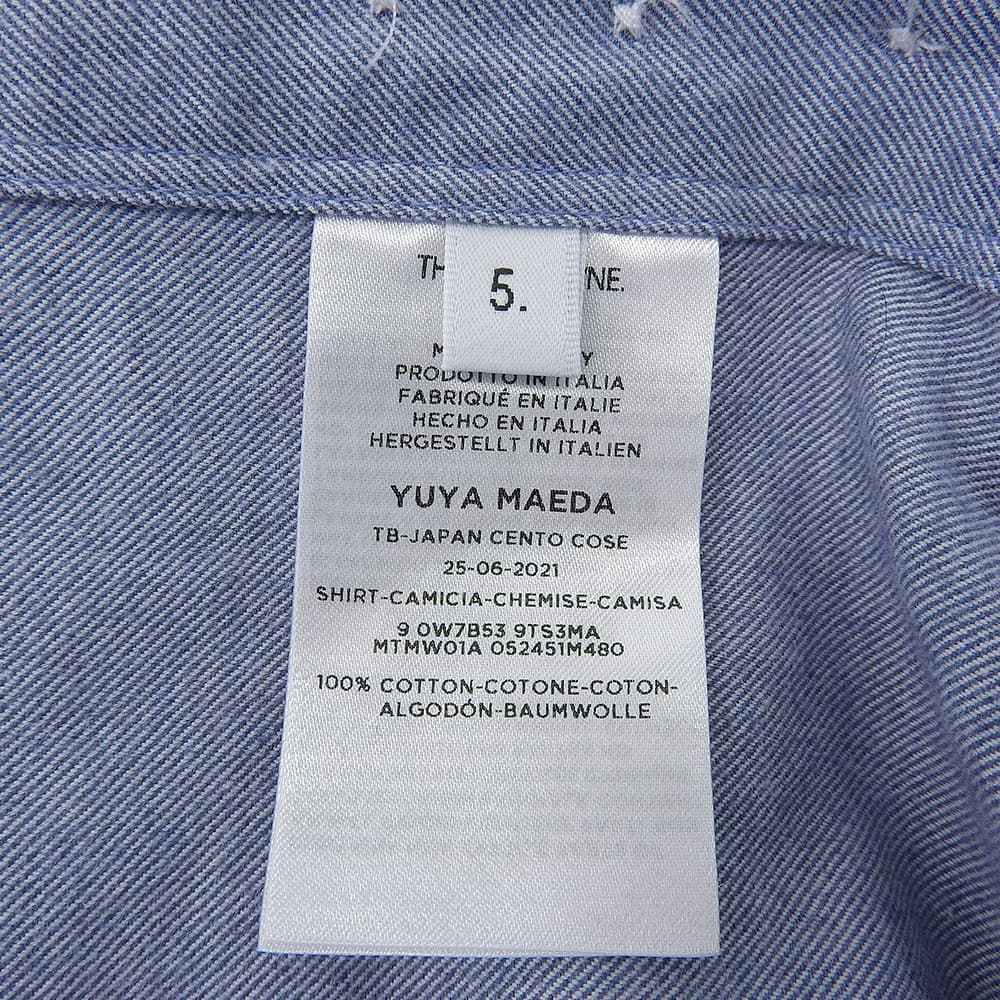 THOM BROWNE トムブラウン 4BAR コットン 長袖シャツ トップス メンズ