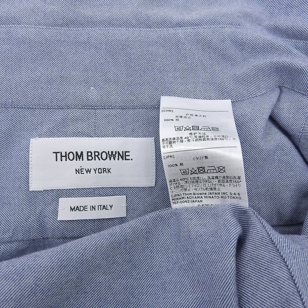 THOM BROWNE トムブラウン 4BAR コットン 長袖シャツ トップス メンズ