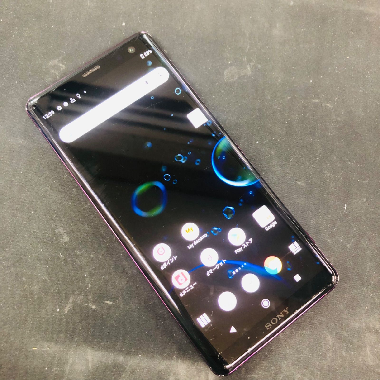 訳あり品】Xperia XZ3 docomo SIMロック解除済 64GB SO-01L シルバー