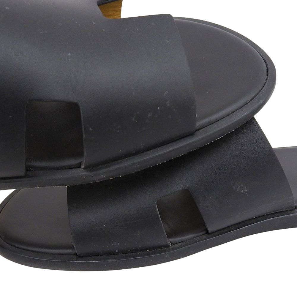 HERMES エルメス イズミール レザー サンダル シューズ メンズ