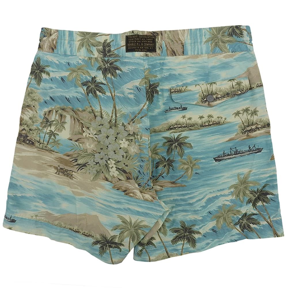 RRL ダブルアールエル 美品 コットンナイロンツイル ハワイアン