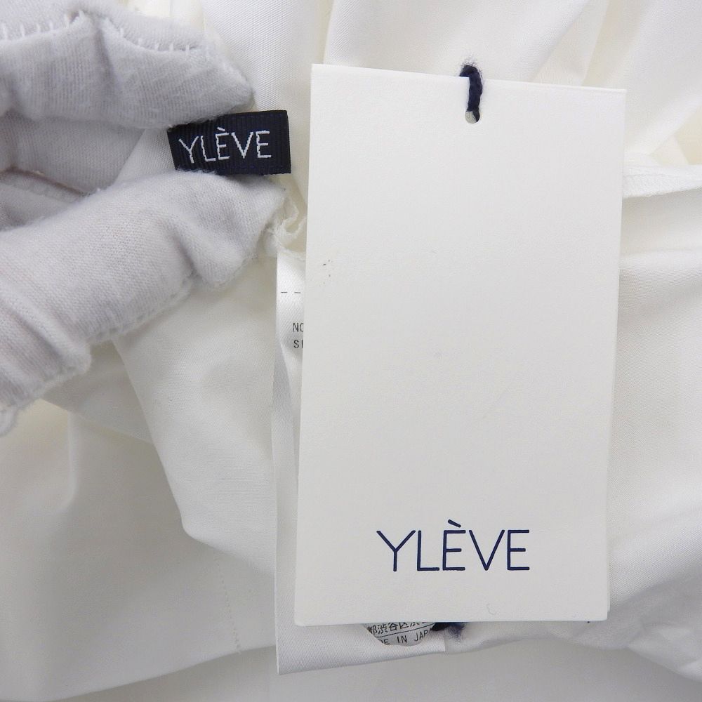 YLEVE イレーヴ 美品 コットン ポプリン ビッグシャツ トップス  