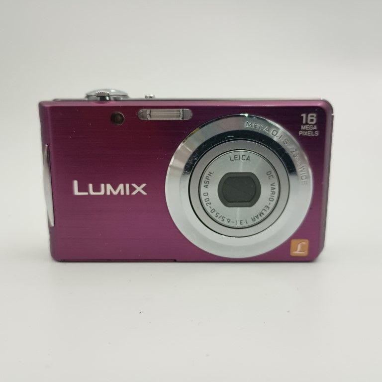 Panasonic LUMIX DMC-FH5 パープル コンパクトデジタルカメラ 〇