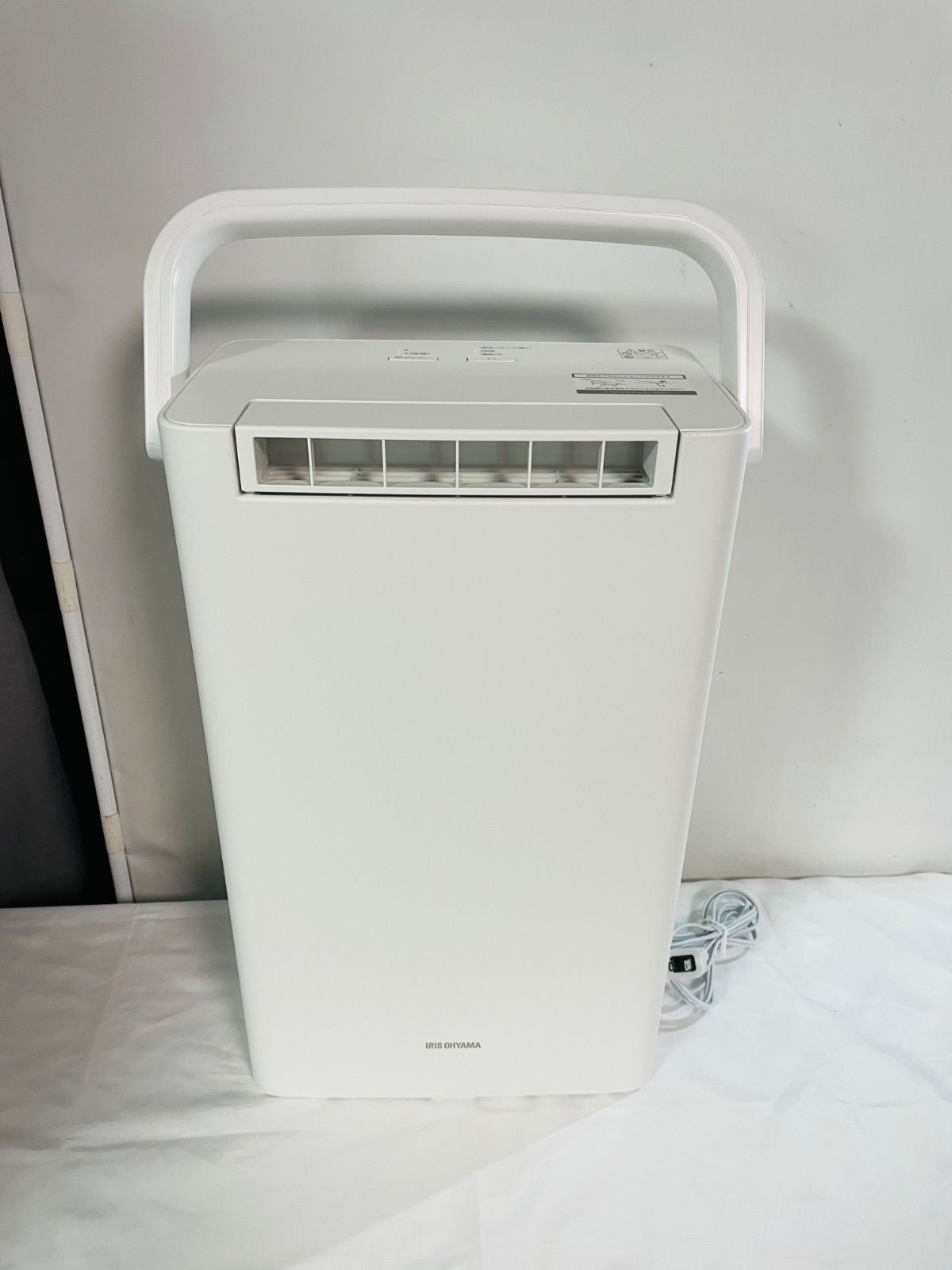 アイリスオーヤマ 衣類乾燥除湿機 KIJD-P20-W 2023年製 衣類乾燥除湿機 ホワイト KIJD-P20-W [デシカント（ゼオライト）方式