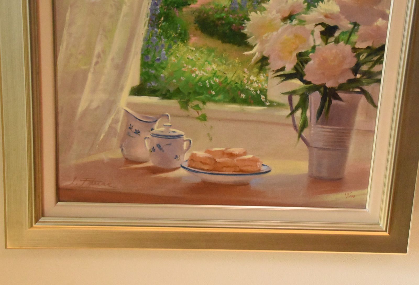 アイリーン・フェットマン 「朝の香り」 額装 版画 13/100 - メルカリ