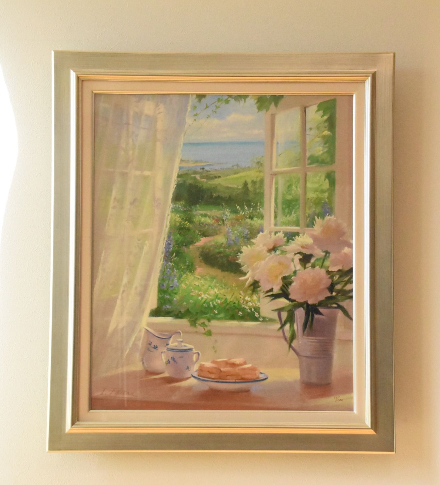 アイリーン・フェットマン 「朝の香り」 額装 版画 13/100 - メルカリ