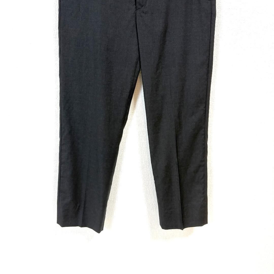 美品】 本人期 ヘルムートラング スラックスパンツ 46 ブラックグレー