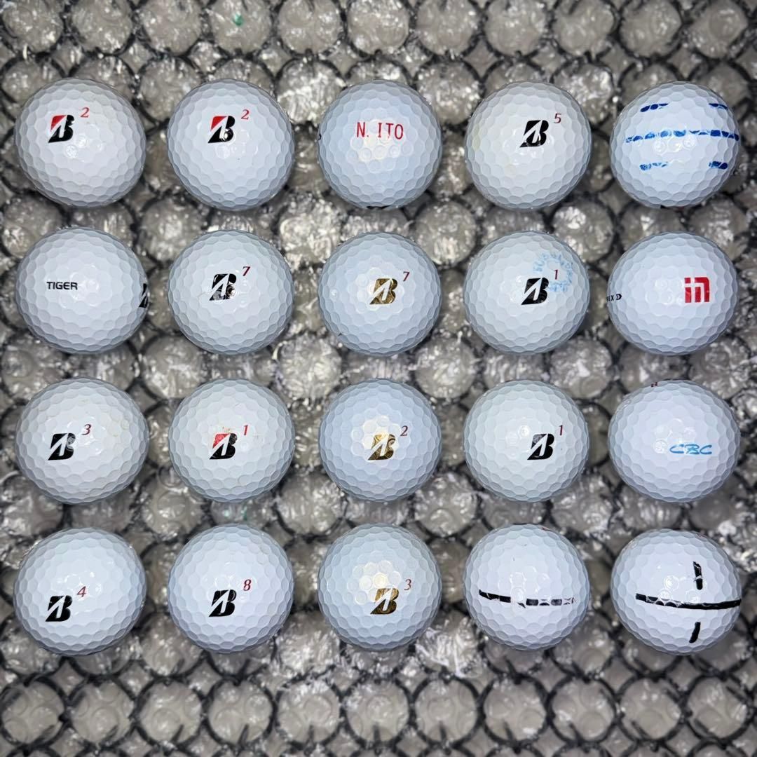 ロストボール ブリジストン bx ツアーb 86 20球 Sランクおまけティ付