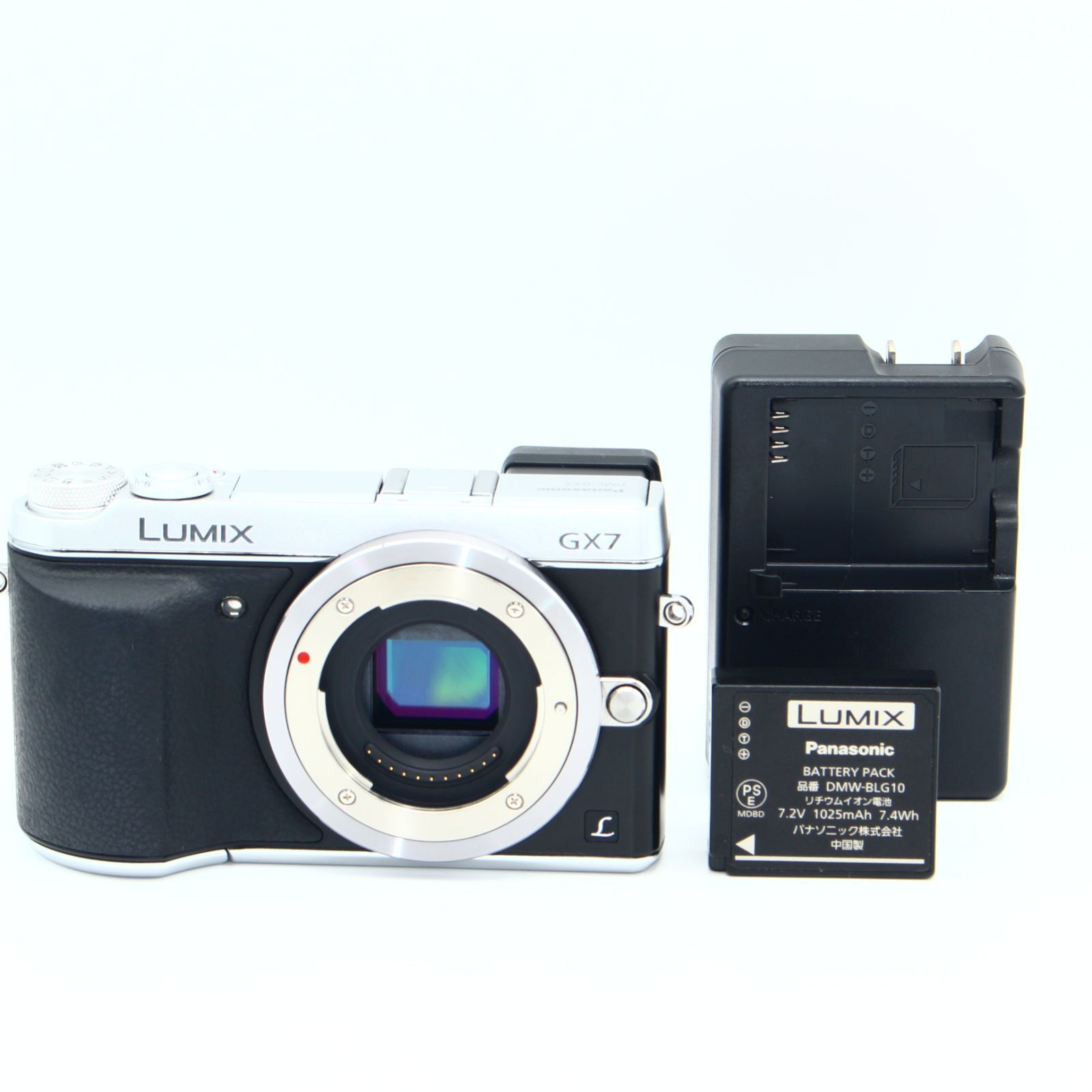 パナソニック ルミックス GX7 ボディ シルバー DMC-GX7-S - メルカリ