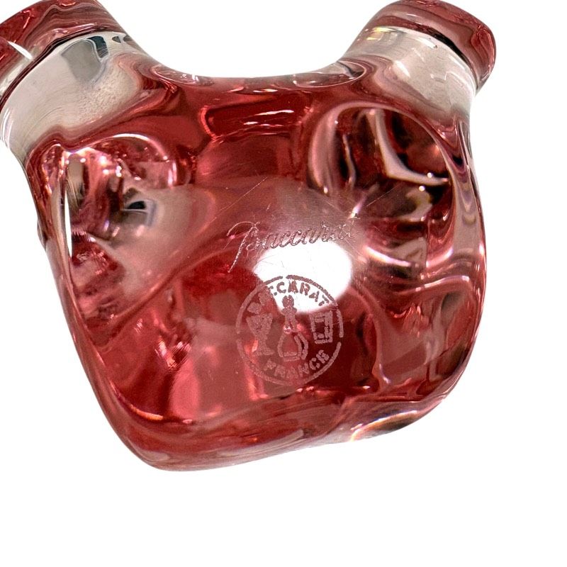 Baccarat バカラ 置物 フィギュリン インテリア オブジェ エレファント バカラ（Baccarat） 置物 エレファント ぞう フィギュリン クリスタル