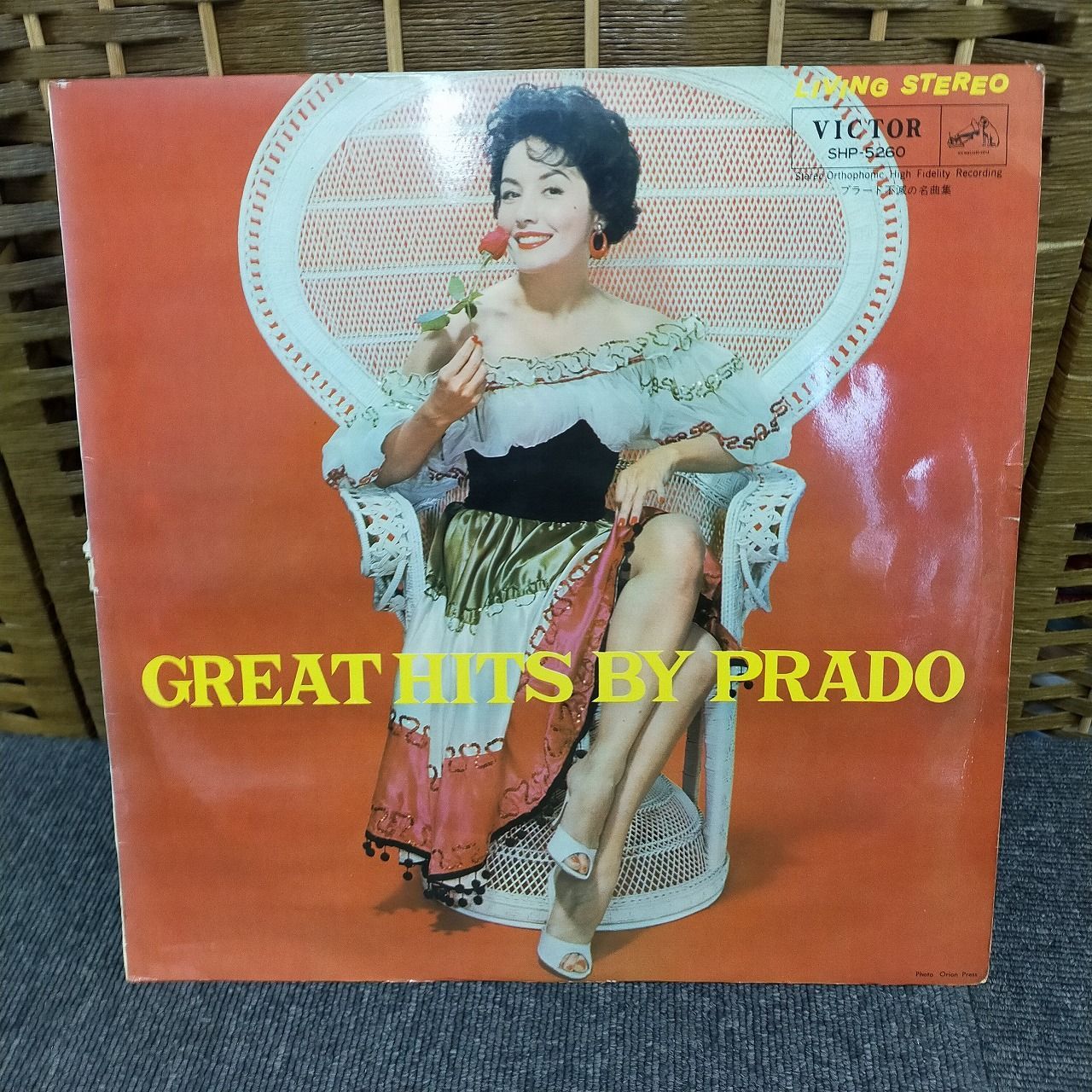 LPレコード1845】GREAT HITS BY PRADO プラード不滅の名曲集 [12