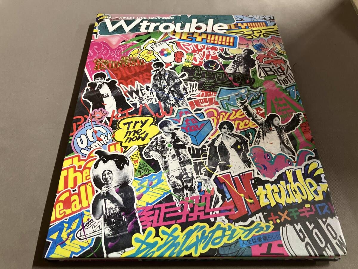 ジャニーズWEST LIVE TOUR 2020 W trouble(初回生産限定版)(Blu-ray