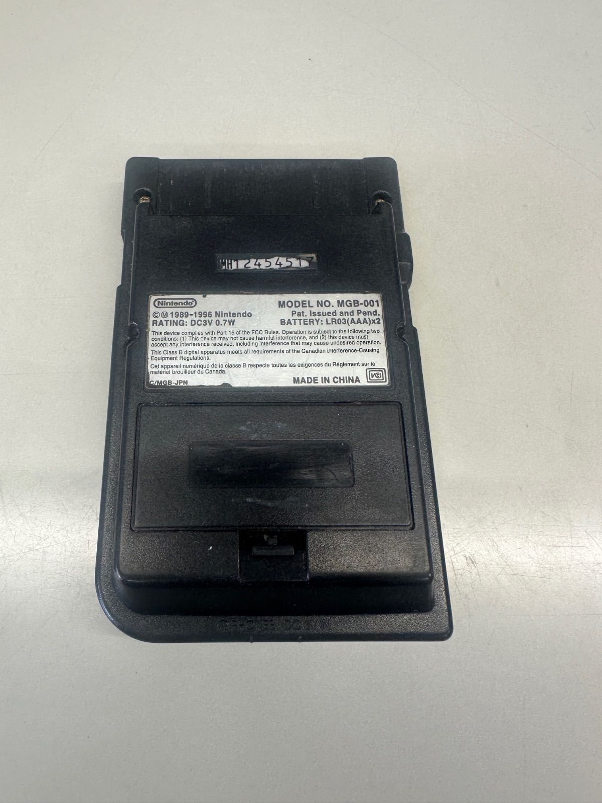 Nintendo ゲームボーイポケット ブラッック ジャンク品 - メルカリ