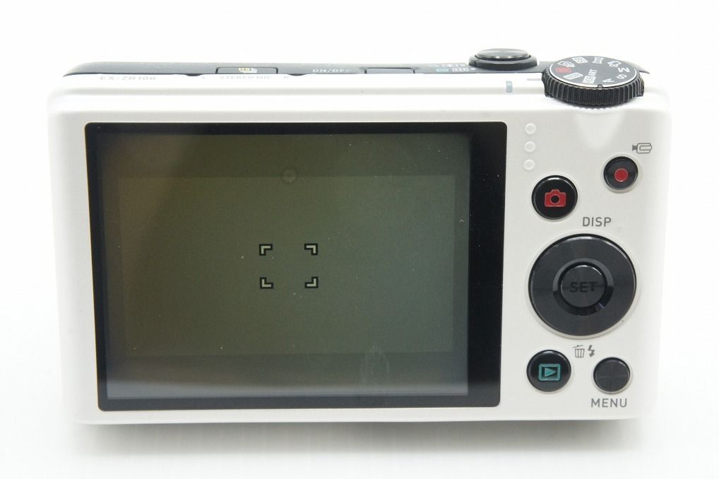 CASIO EXILIM EX-ZR100 (良品） デジタルで写真を遊びたい人へ カシオ“EXILIM”「EX-ZR100」（1/4
