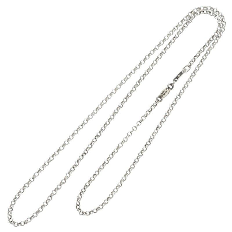 クロムハーツ NECKCHAIN R20/ロールチェーン20inch シルバーネックレス