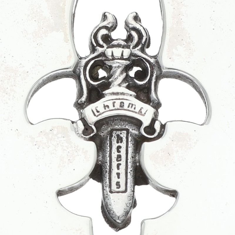 クロムハーツ D/TAG SML FLE DAG/フレアダガードッグタグ シルバー