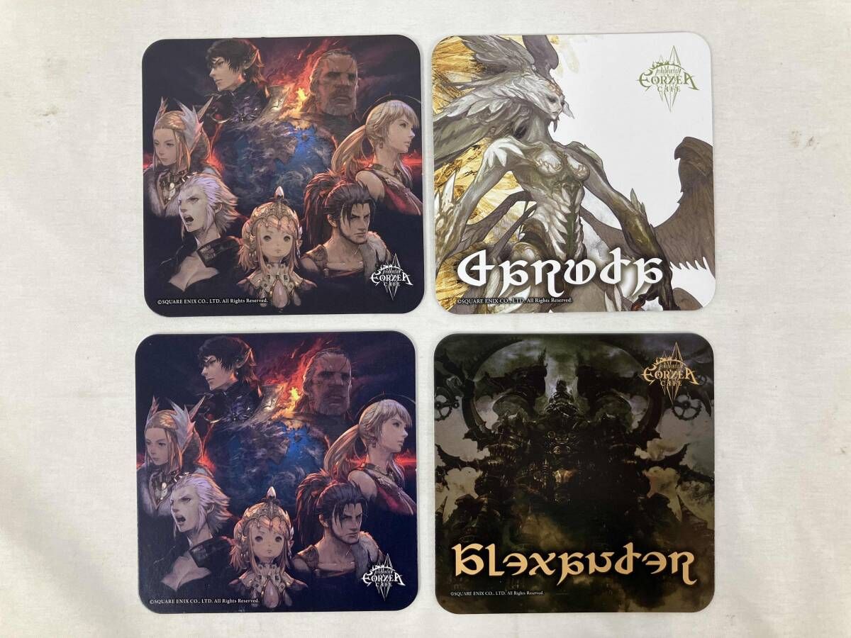 エオルゼアカフェ コースター 現状品 エオルゼアカフェ コースター FF14 ファイナルファンタジーXlV