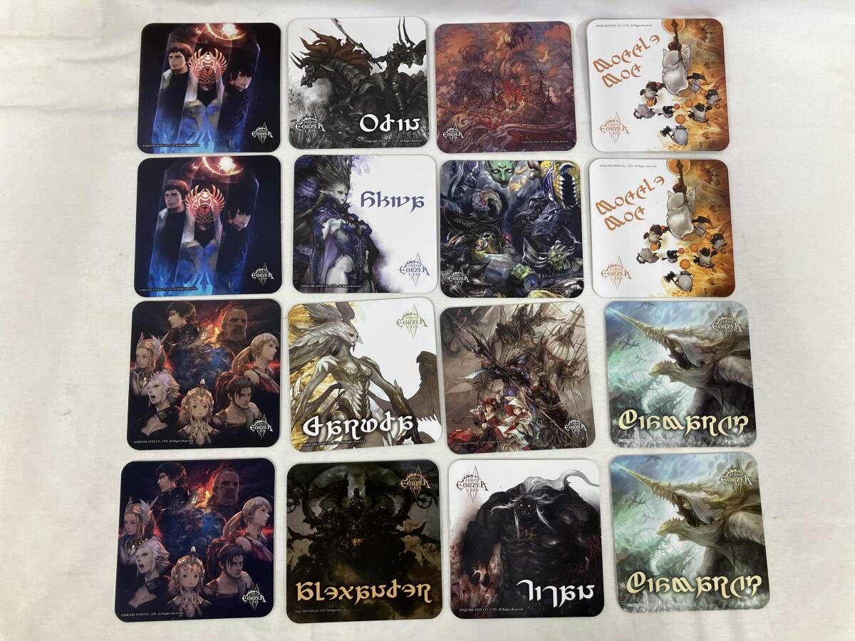 エオルゼアカフェ コースター ファイナルファンタジー 14 エオルゼアカフェ コースター 40枚