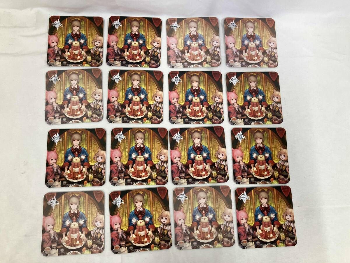 エオルゼアカフェ コースター 現状品 エオルゼアカフェ コースター FF14 ファイナルファンタジーXlV