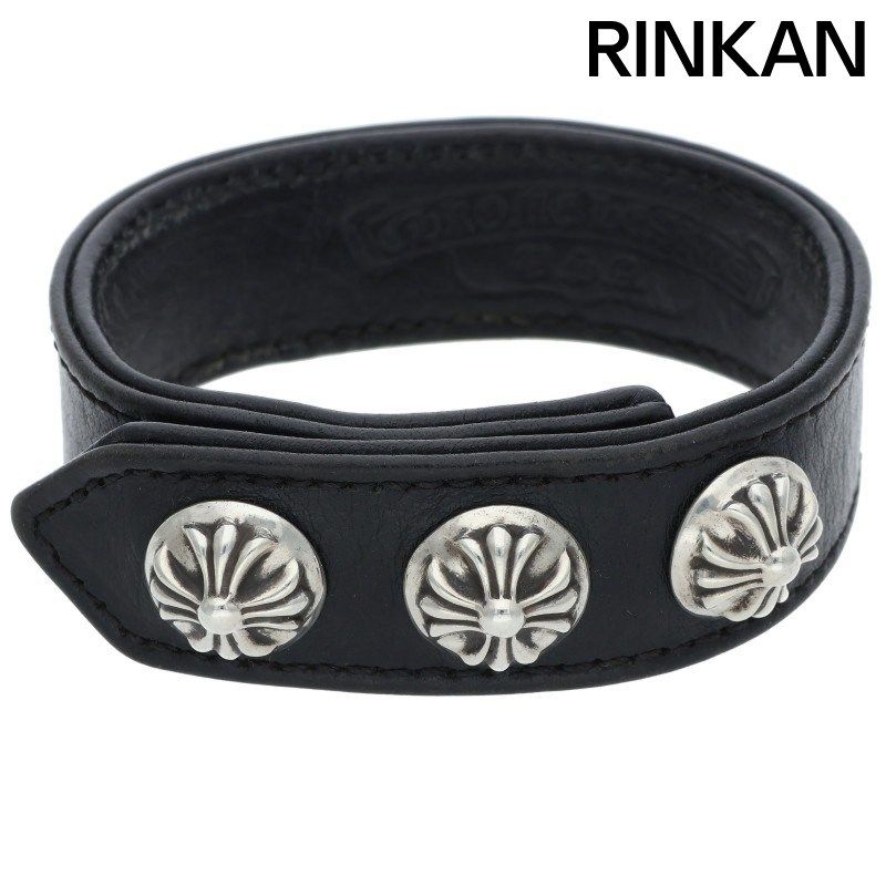 クロムハーツ 3BTN/2SNP/クロスボール3ボタン2スナップ レザー