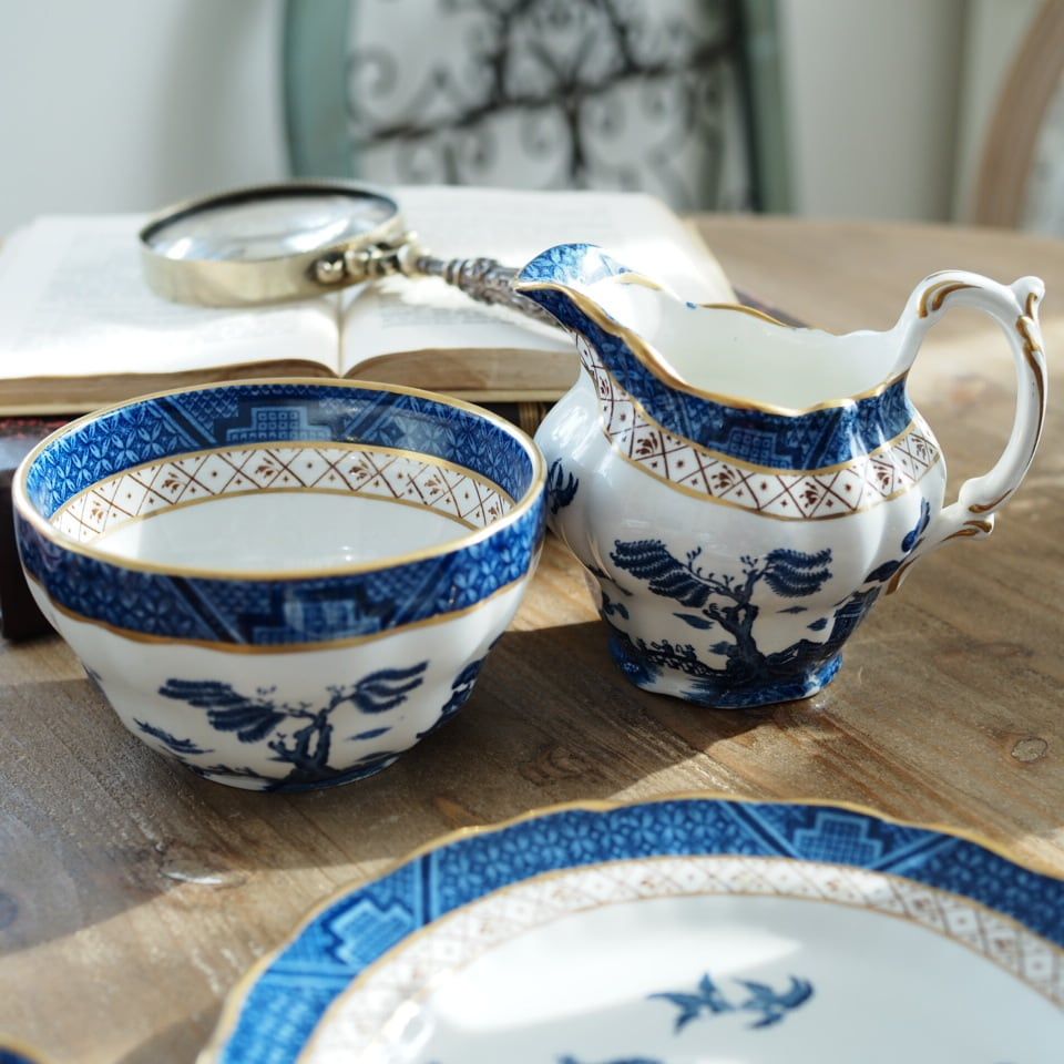 ブルーウィロー ティーセット