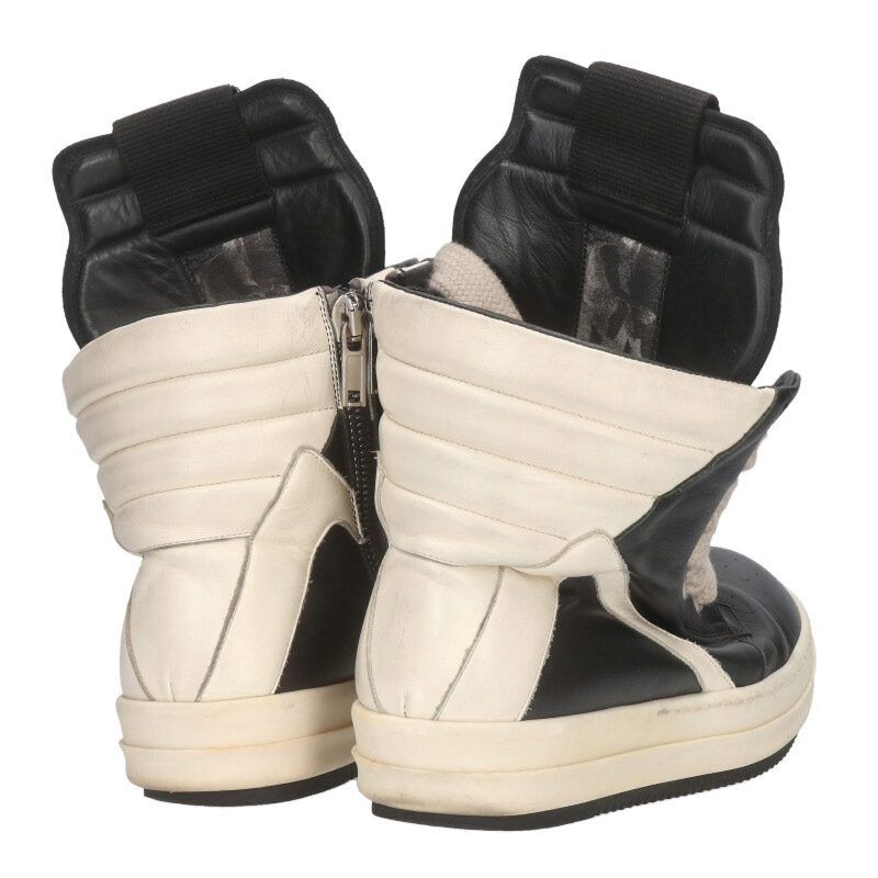 リックオウエンス GEOBASKET ジャンボレースジオバスケットレザー