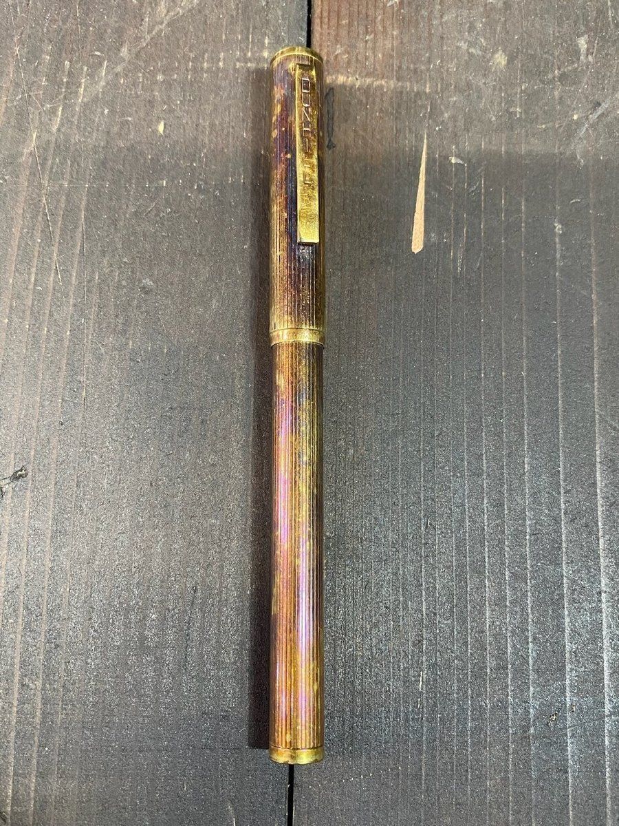  F 3356 DUNHILL ダンヒル 万年筆 585|M 2 万年筆 万年筆 インク