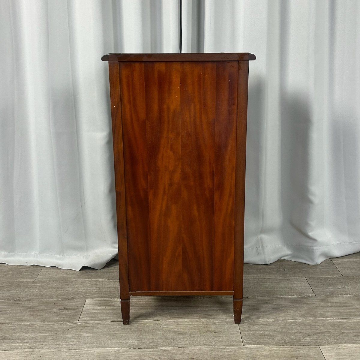 3435 東海家具 クラシック調 5段 ドロワー チェスト / 収納 電話台