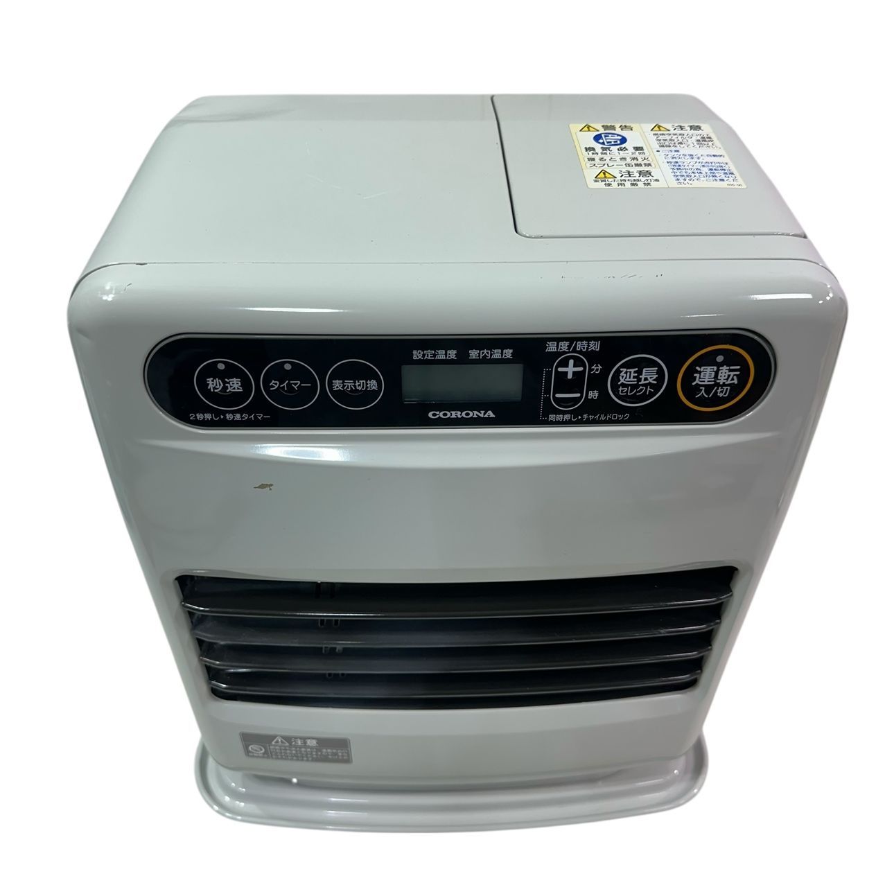 新品未開封　CORONAコロナ 石油ファンヒーター FH-G3218Y 動作品】 CORONA/コロナ 石油ファンヒーター FH-G3218Y 18年製 木造9畳